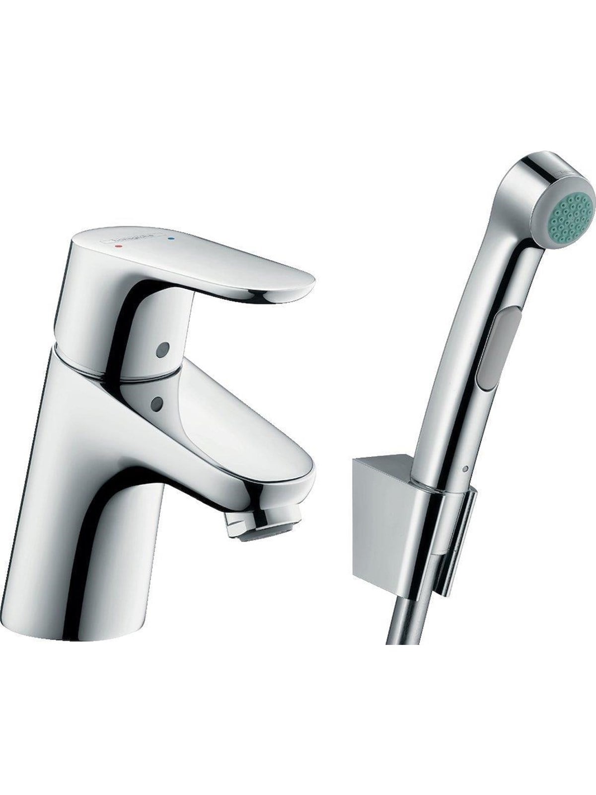 Hansgrohe Focus Bidetarmatur mit Handbrause