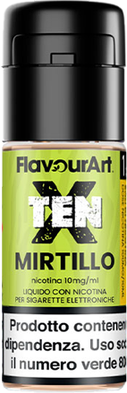 Flavourart Mirtillo Tenx Nic Salts Liquido Pronto 10ml