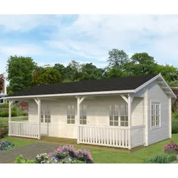 Palmako Ferienhaus Sandra 25,6 + 11,1 m2 - 44 mm