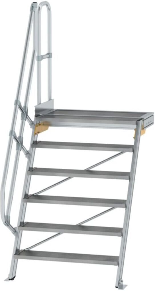 MUNK Aluminium-Treppe Plattform 60° 6 Stufen (600406)