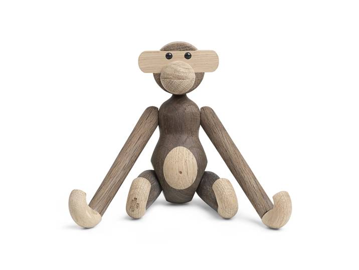 Kay Bojesen Denmark Kay Bojesen houten aap klein eiken - gerookt eiken