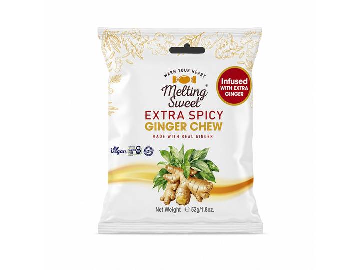 MELTING SWEET Bonbons tendres au gingembre extra épicés 52 g