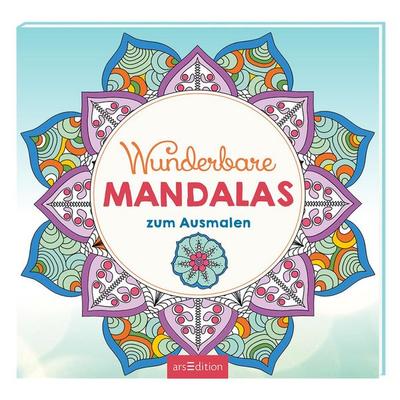 Wunderbare Mandalas zum Ausmalen, Taschenbuch von , arsedition, 978-3-8458-4365-0