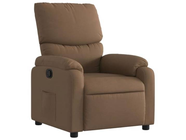 Heofavd Relaxsessel mit Liegefunktion Stoff TV Sessel Braun
