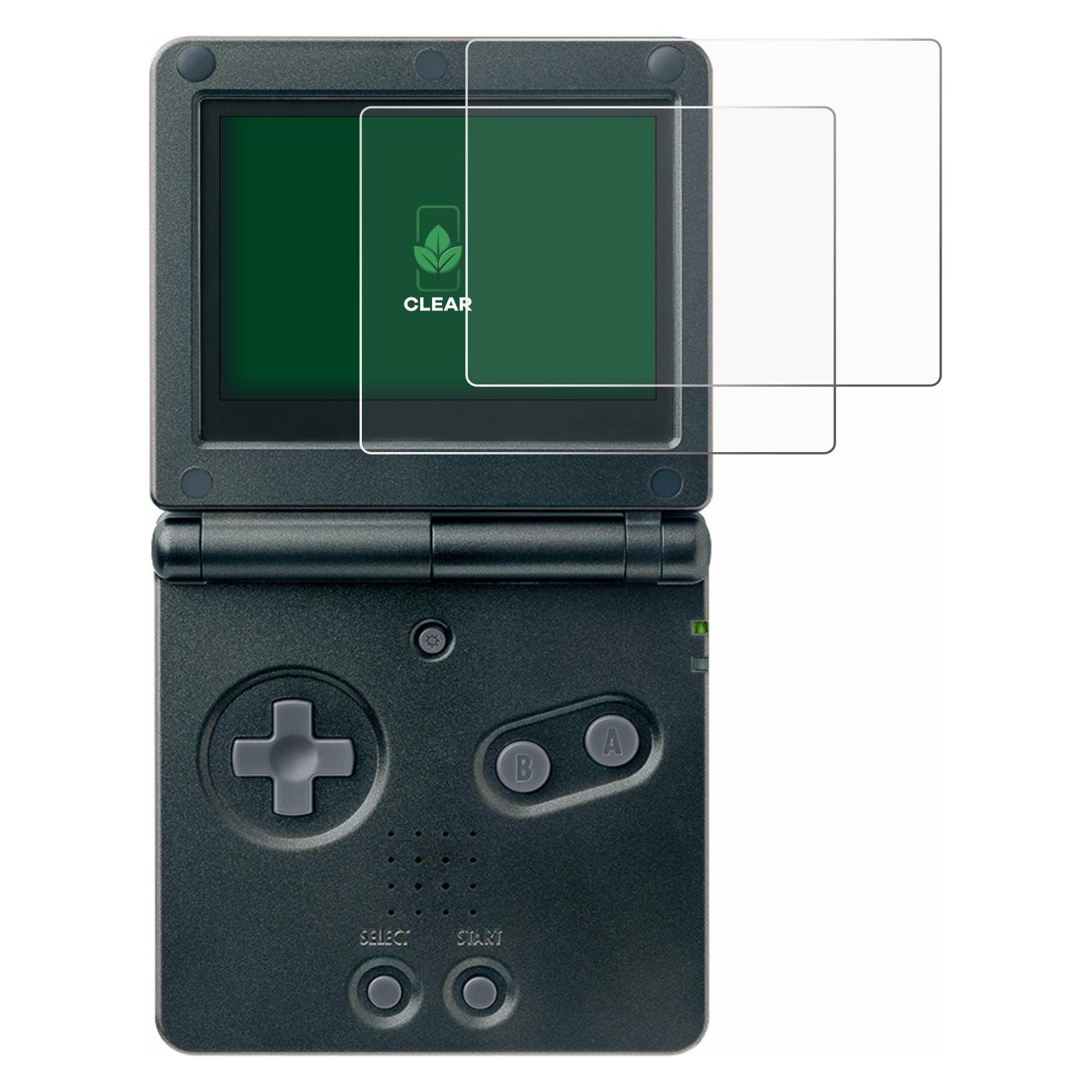 ScreenLeaf Schutzfolie für Nintendo Gameboy Advance GBA SP Displayschutz Display Schutz Folie Klar Transparent (6100221)