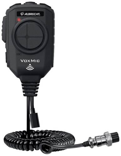 Albrecht VOX Mikrofone VOX Mikrofon 4-polig Version 1 mit ANC, z.B. für Stabo CB-Funkgeräte 42120
