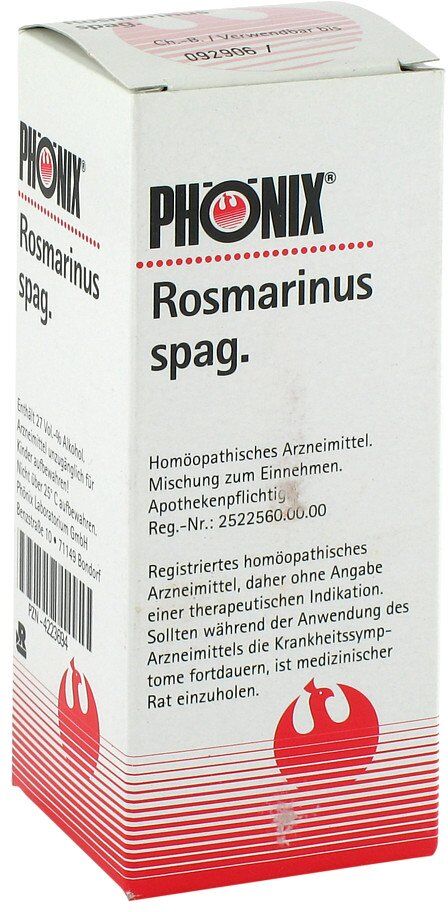Phönix Rosmarinus spag. Tropfen