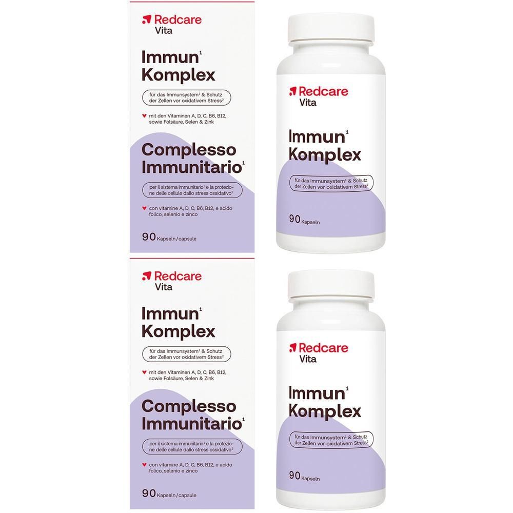 Redcare Immun Komplex Doppelpack 2x90 St Kapseln