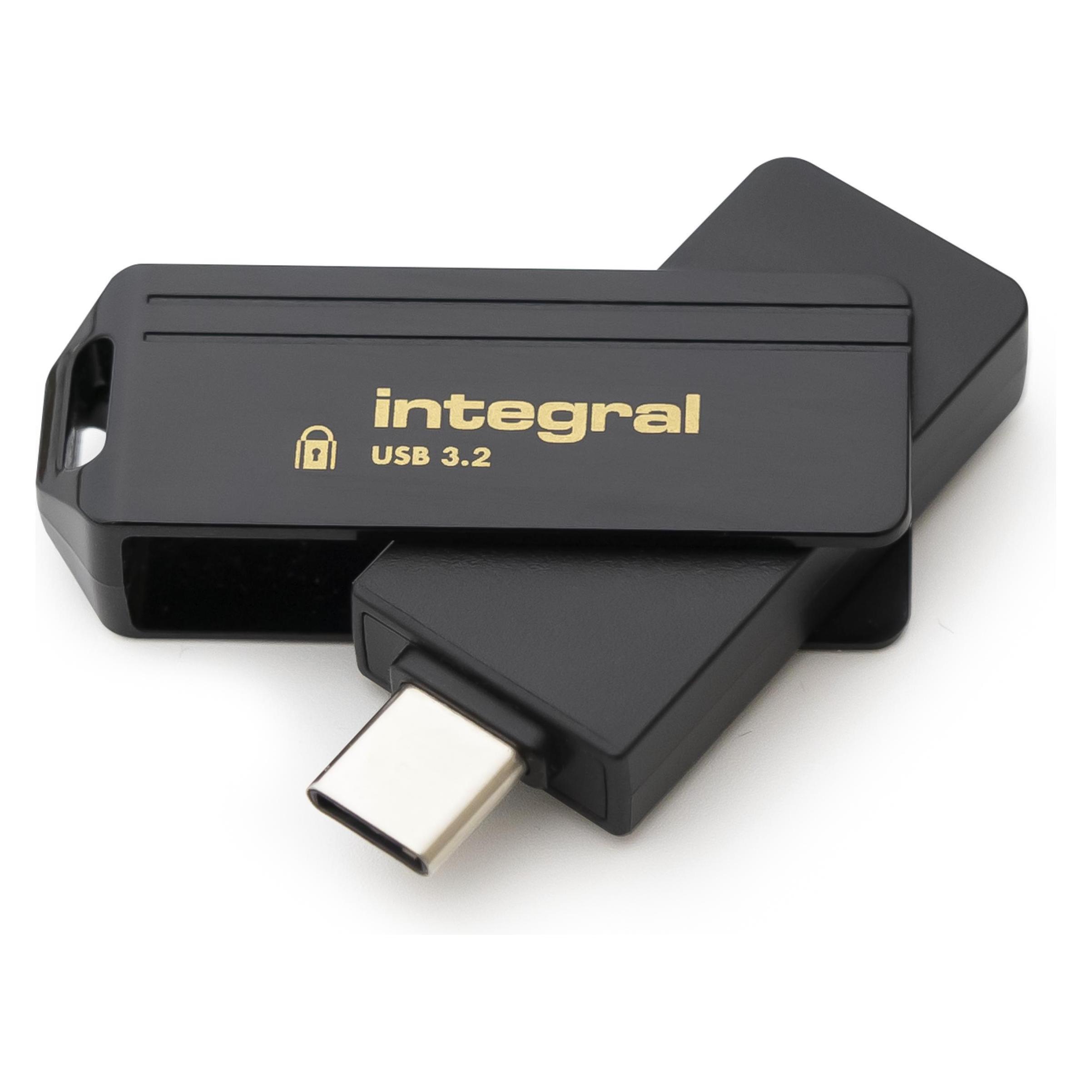 Integral USB-STICK SZ INFD32GB360CSEC3.2 (32 GB, USB-A, USB-C) (INFD32GB360CSEC3.2)