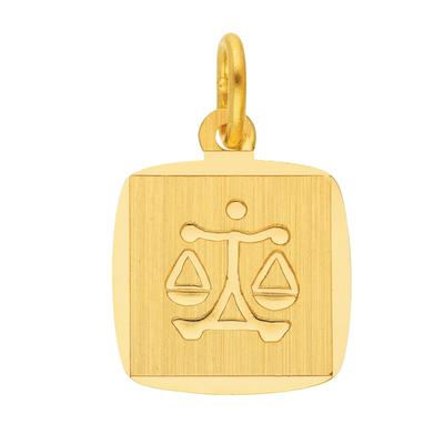 Kettenanhänger ADELIA´S "333 Gold Sternzeichen Anhänger Waage", gold, Schmuckanhänger, Damen, Waage, Gold, Kettenanhänger, Goldschmuck für Damen & Herren