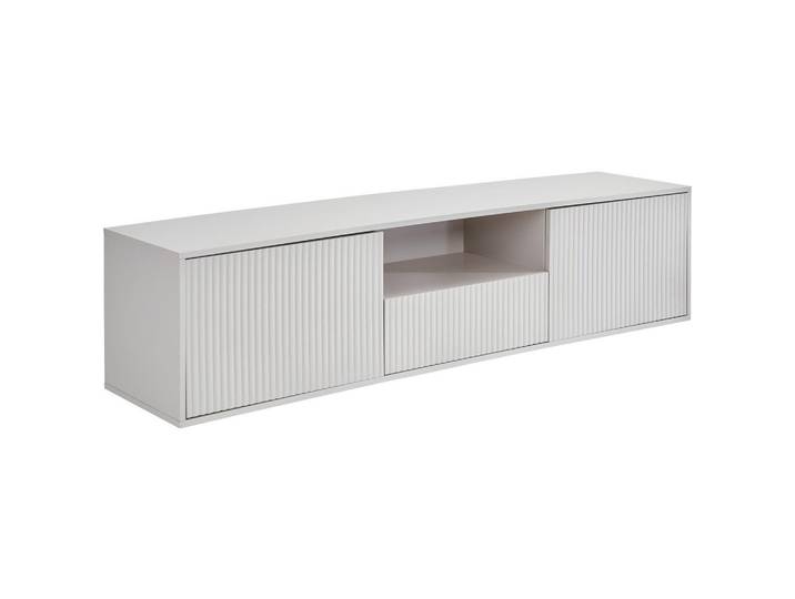 Carryhome Lowboard, Kaschmir, Wellen, 2 Schublade(n) Schubladen, 170x40x40 cm, Bsci, hängend, Wohnzimmer, Wohnwände, Lowboards, Lowboards hängend