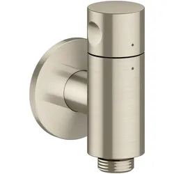 hansgrohe  AXOR One Wandanschluss Stop mit Absperrventil, 48781820, Farbe: Brushed Nickel