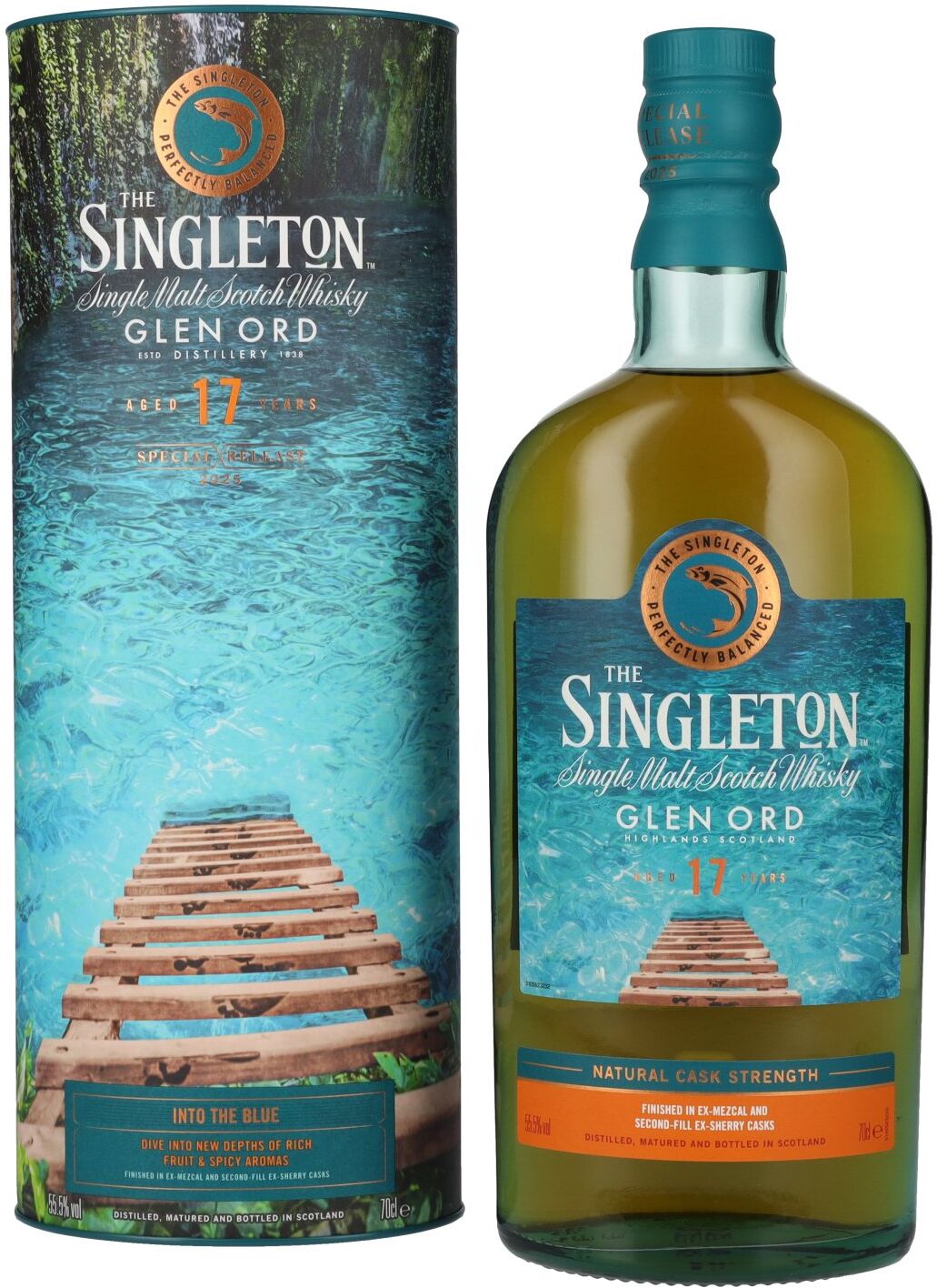 The Singleton 17 Years Old Glen Ord INTO THE BLUE Single Malt Special Release 2025 55,5% Vol. 0,7l in Geschenkbox