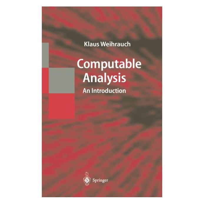 Springer Computable Analysis (Englisch, Softcover, Klaus Weihrauch) (55538454)