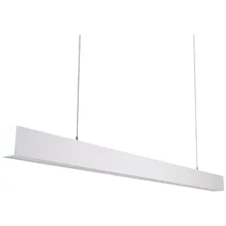 Luxula, Pendelleuchte, LED Tresenleuchte, 120 cm, weiss (4000 lm)