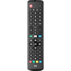 One-For-All Ersatzfernbedienung LG TV 2.0, mit Batterie, vorprogrammiert, kompatibel mit LG TV's