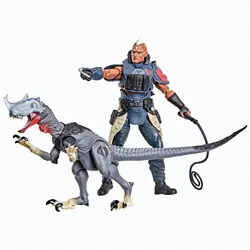 Hasbro G.I. Joe Classified Series pack 2 figurines #196 Professor Rottclaw & Cobra Deinonychus 15 cm
