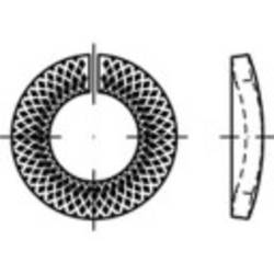 Sperrkantringe 10 mm 16.1 mm Federstahl verzinkt 500 St. TOOLCRAFT 159463