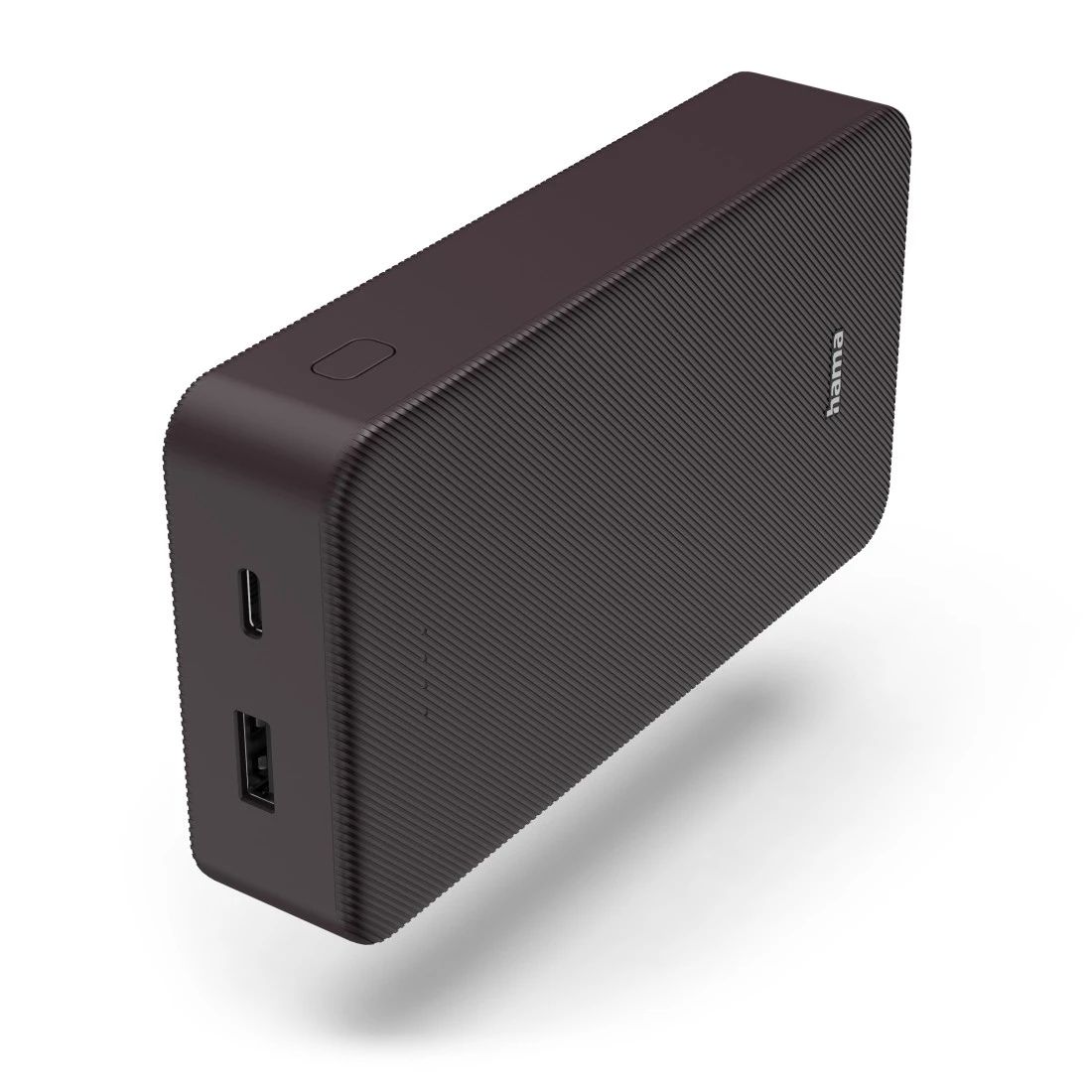 Hama 20000 mAh Powerbank USB Typ-C 201715 Power Pack Colour 20 00201715