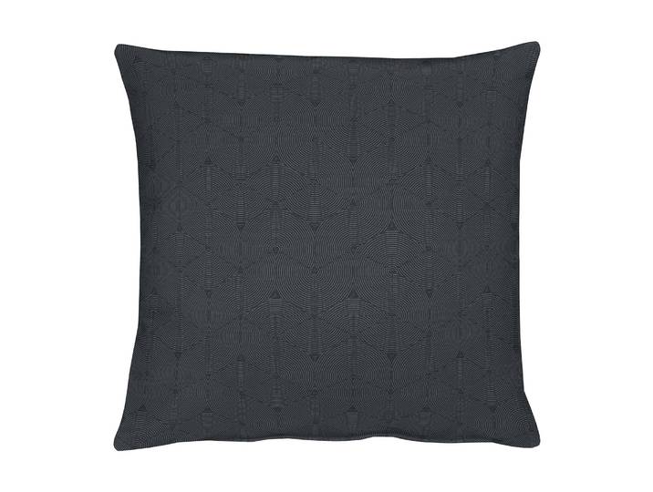 Coussin Loft Style II Gris/Anthracite 39 x 39cm tissu hybride