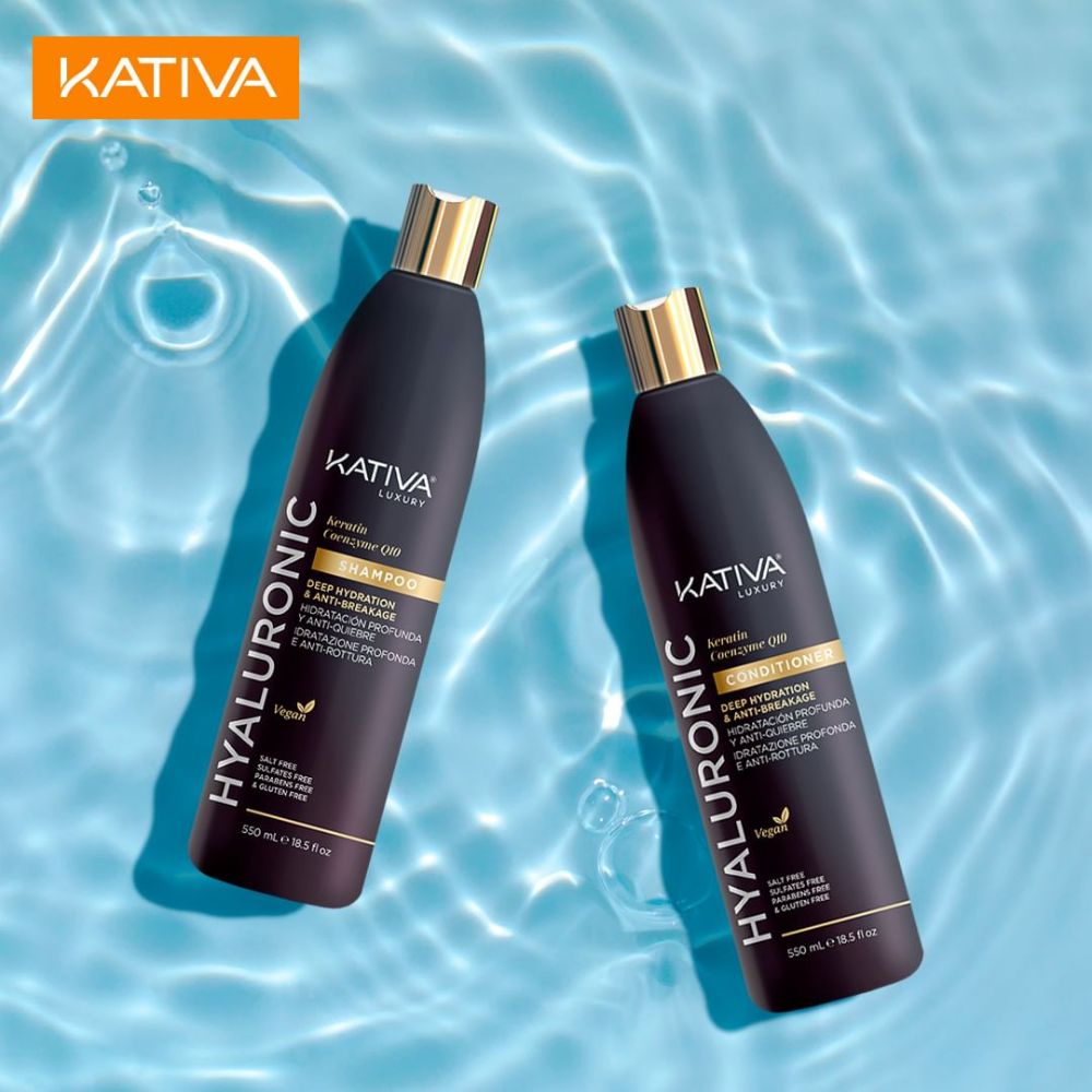 Kativa Hyaluronic Conditioner Deep Hydration and Anti-Breakage 1000mL