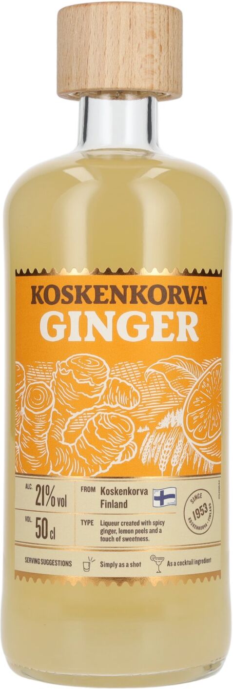 Koskenkorva GINGER Flavoured Liqueur 21% Vol. 0,5l