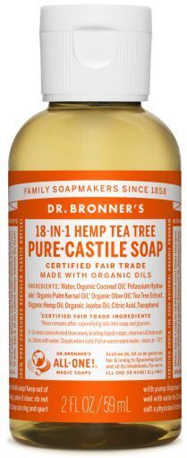 Dr. Bronner's Tea Tree Liquid Soap 236 ml