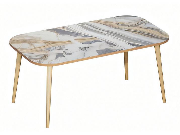 Xlmoebel Couchtisch Mehrfarbiger Holz-Couchtisch im modernen Design von XLMOEBEL (Packung, Couchtisch), Made in Europa
