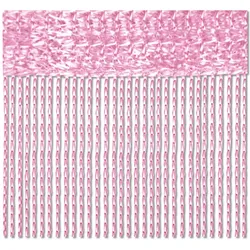 Bestlivings Fadenvorhang 90x240 rosa - zartrosa