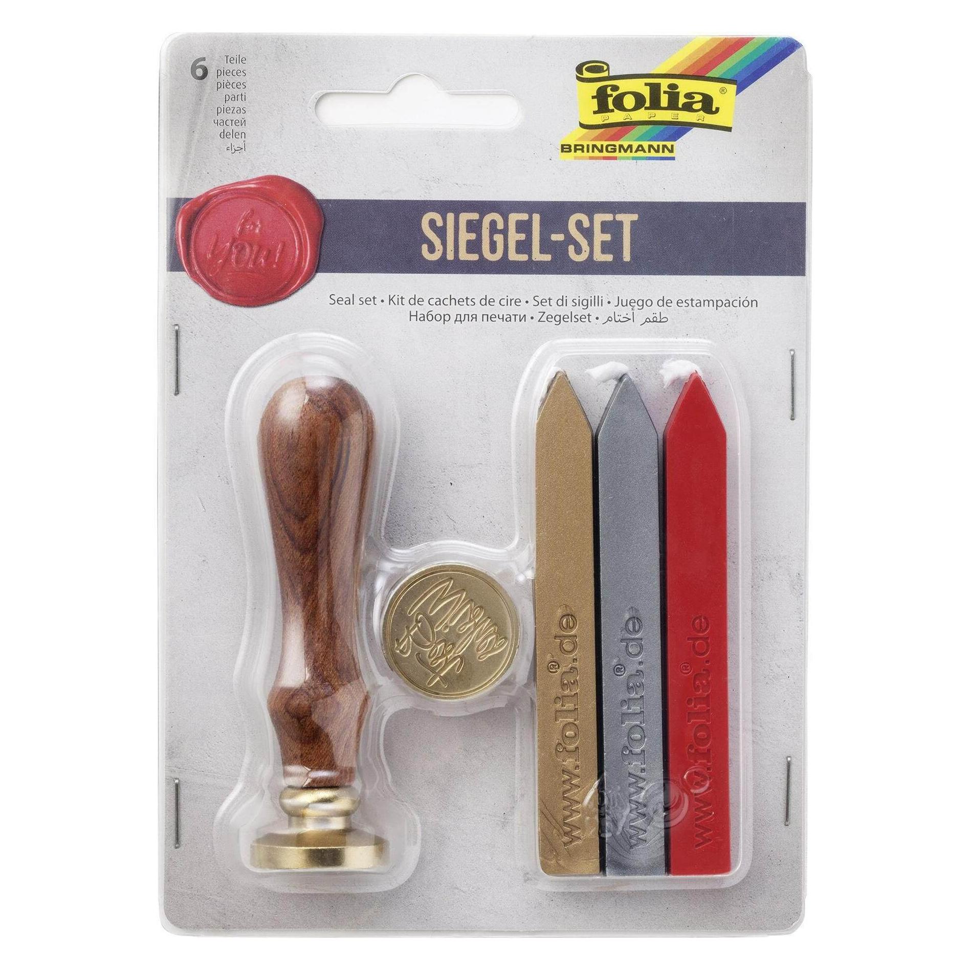 Folia Stempel mit Siegelwachs (31019)