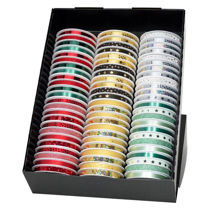 Magni Multi Spule klassisch rot/grün, silber/gold 10mmx4m (52271365)