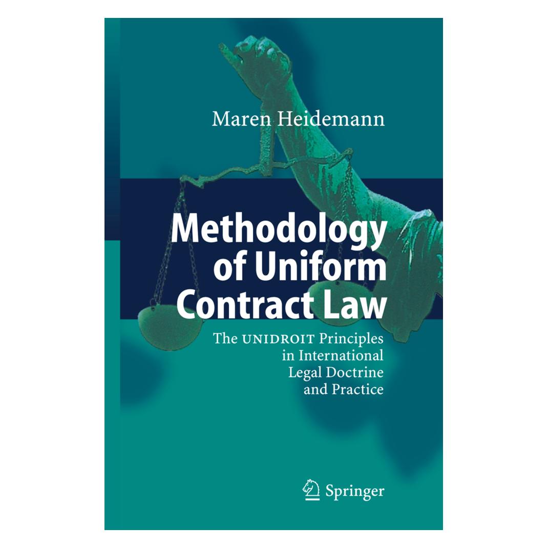 Springer Methodology of Uniform Contract Law (Englisch, Softcover, Maren Heidemann) (55373416)