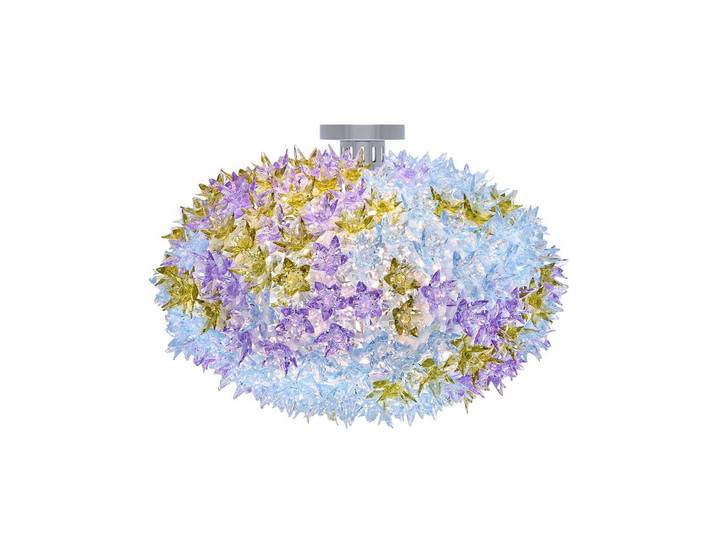 Bloom C1 Applique Murale/Plafonnier Lavande - Kartell - Salon / séjour - Design - Plastique - Rond