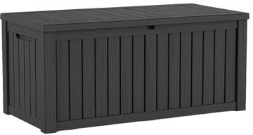 Lesly 120Gal Durable Polypropylene Resin Storage Capacity Box