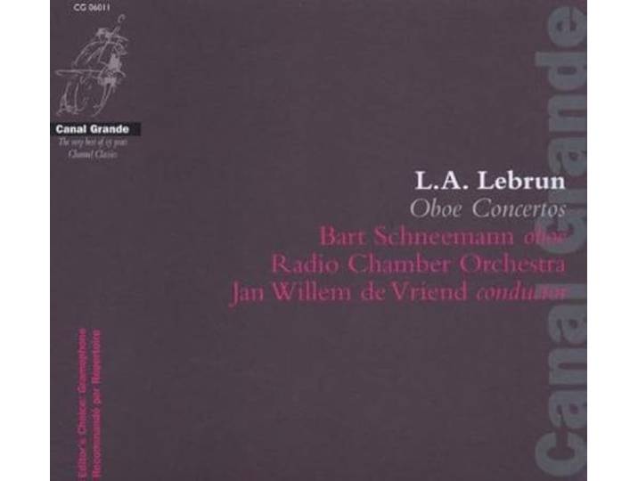 Schneemann/Netherlands Radio Chambe - Oboe Concertos Volume 1