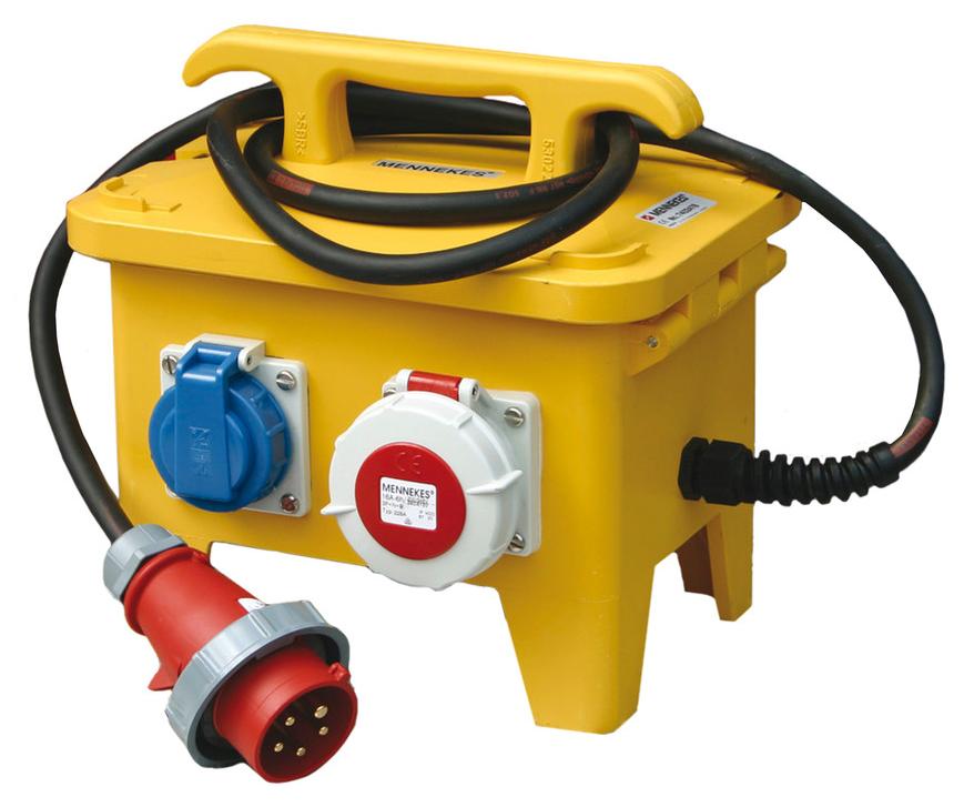 Mennekes Vierfachverteiler Feuerwehr-Version 230 V/400 V, 16 A 7401729