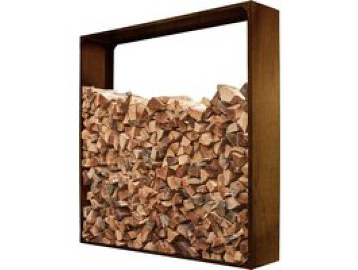 HOME DELUXE Abri bûches NANGA, 180 × 180 × 38 cm