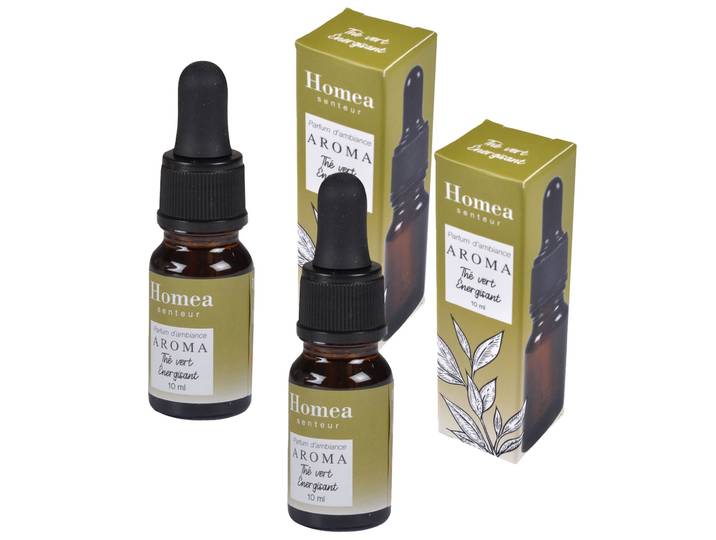 2er-Set Duftöl, Grüner Tee, 10ml