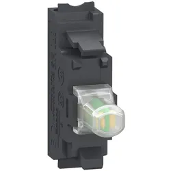 Schneider Electric ZBVB15 Universelles LED-Modul, Harmony XB4 und XB5, 22mm, 30mm, weiß, 24V ACDC, Push-In