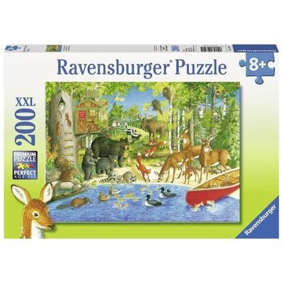 Puzzle Ravensburger Woodland Friends 200 Teile
