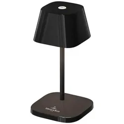 Villeroy & Boch, Tischlampe, NEAPEL NANO Akku-Tischlampe Schwarz Ceramic 1,8W steuerbare Lichtfarbe IP65 97131