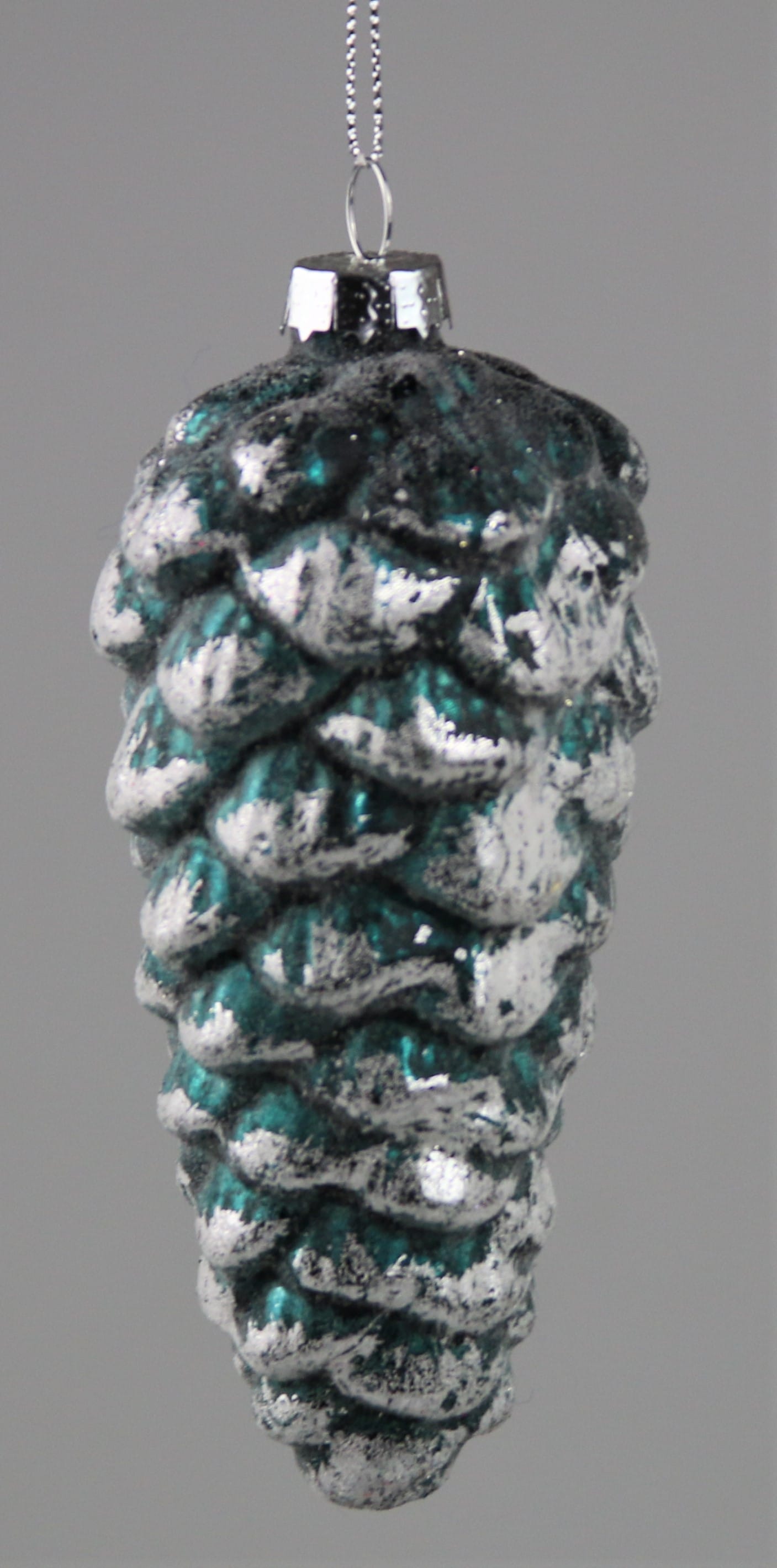 Dekoobjekt AM DESIGN "Weihnachstsdekoration", blau, B:5,5cm H:13cm, Glas, Dekofiguren, Dekoobjekt, 6er Set