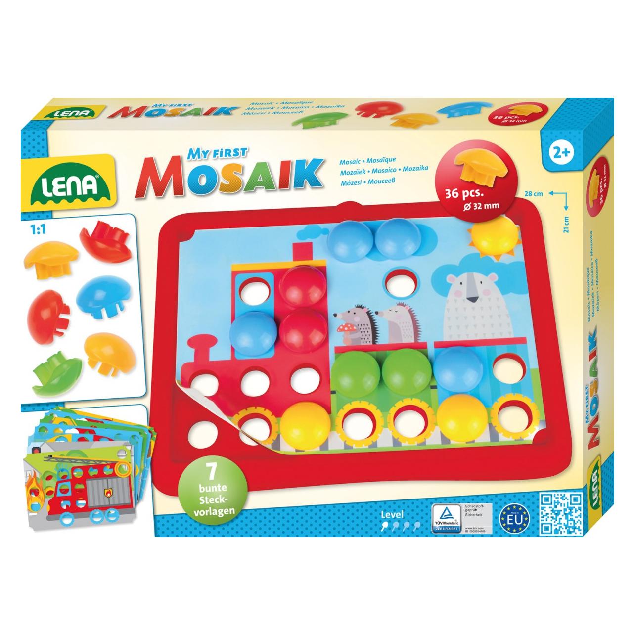 Simm Lena Das erste Mosaik meiner Fahrzeuge (35633)