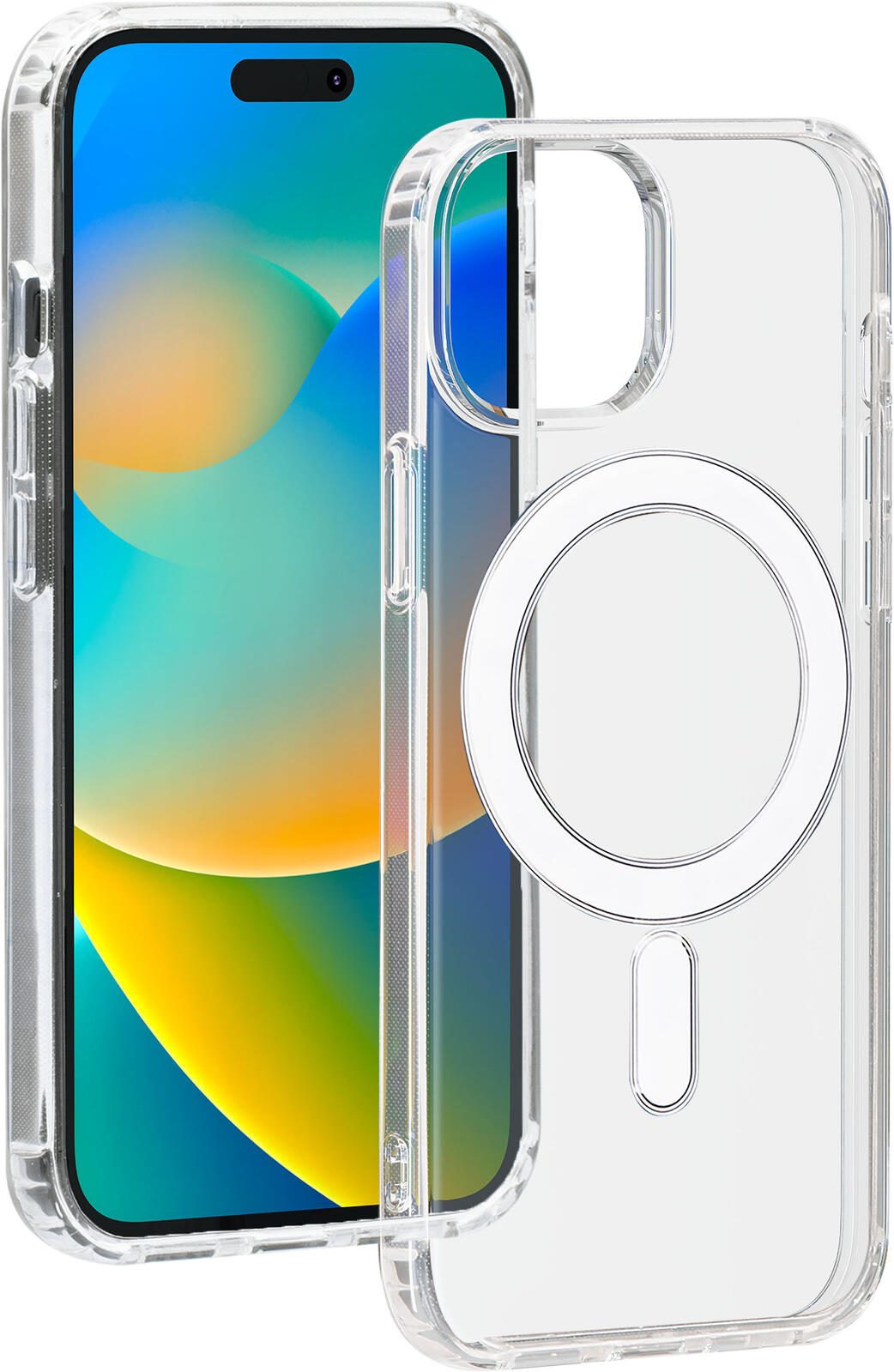 BigBen Handy-Cover MagSafe Case für iPhone 15 transparent COVMAGIP15