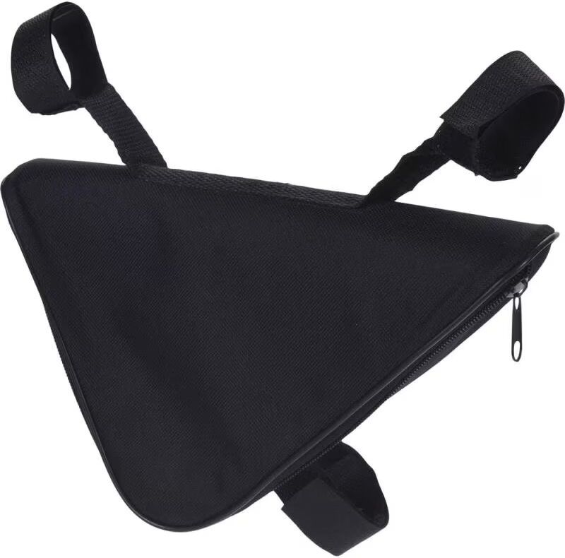 Bolsa Triangular Para Cuadro De Bicicleta Xqmax Negro Talla Única Unisex