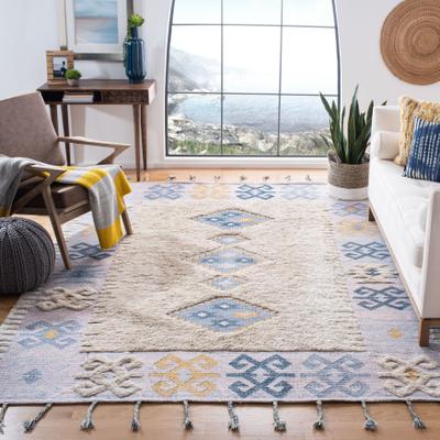 SAFAVIEH Handmade Saffron Misi Modern Tribal Cotton Rug