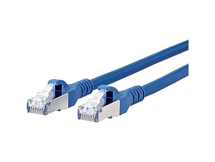 BTR 1308457044-E patchkabel Cat.6A 10Gbit 500MHZ Pimf S/FTP 7 m, blauw