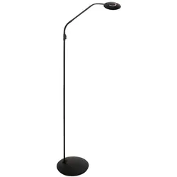 Steinhauer LED-Stehleseleuchte Zenith2 Metall Schwarz