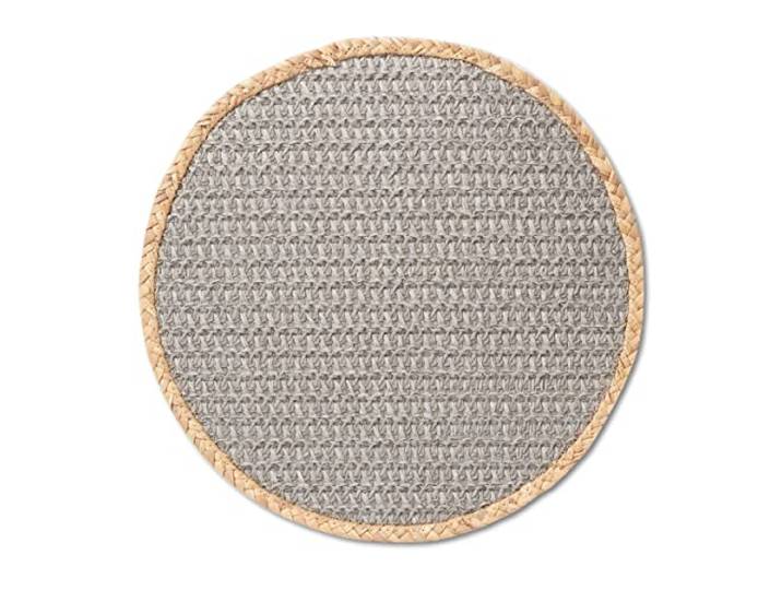 Zeller 27039 Nature Set de Table en Papier Gris Ø 38 cm