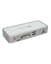 InLine KVM-/Audio-Switch 2 x KVM/Audio 1 lokaler Benutzer Desktop (61602C)